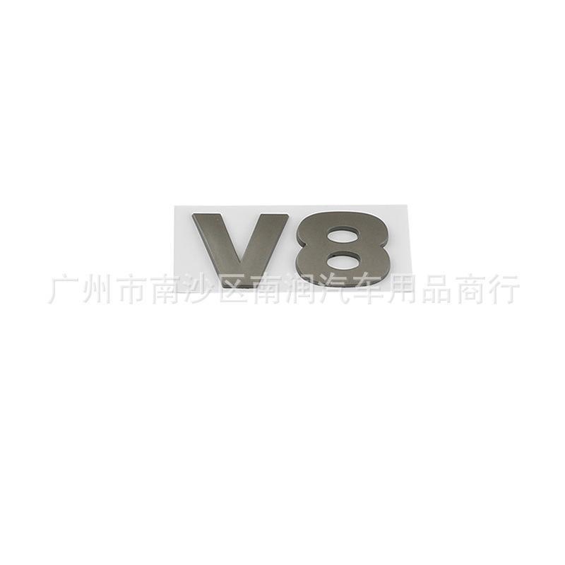 Applicable Tail Label Found Four V6 V8 4 Diesel Version Logo Found 3/4 English Word Label Modified Body Sticker