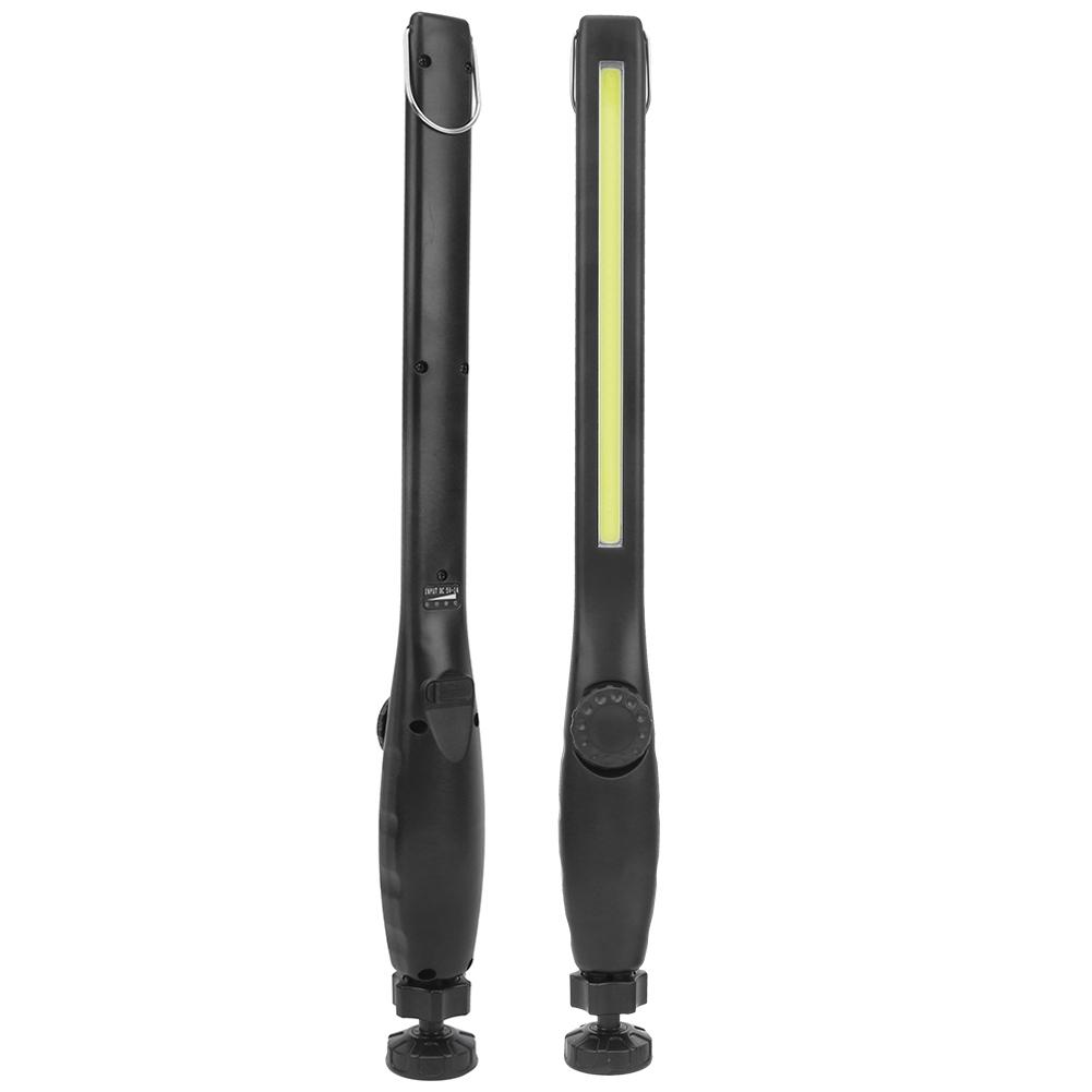 Portable COB Working Light Stepless Adjustable Emergency Flashlight USB Charging for Camping Car Repair