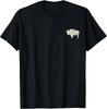 Vintage Buffalo Silhouette Love T-Shirt for Men and Women
