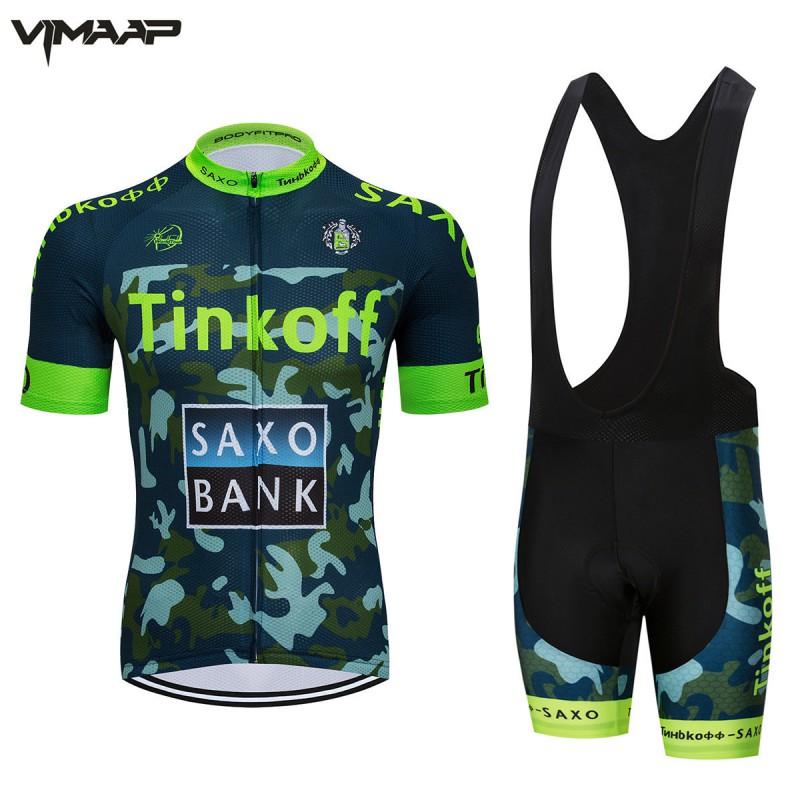 Mens Cycling Jersey Set Short Sleeve Breathable Mesh Bike Apparel Road