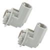 1 Paar links und rechts Kennzeichenleuchten-Adapter Kennzeichenleuchtenhalter 8127502080 für Corolla E12 Corolla Verso 2004-2009