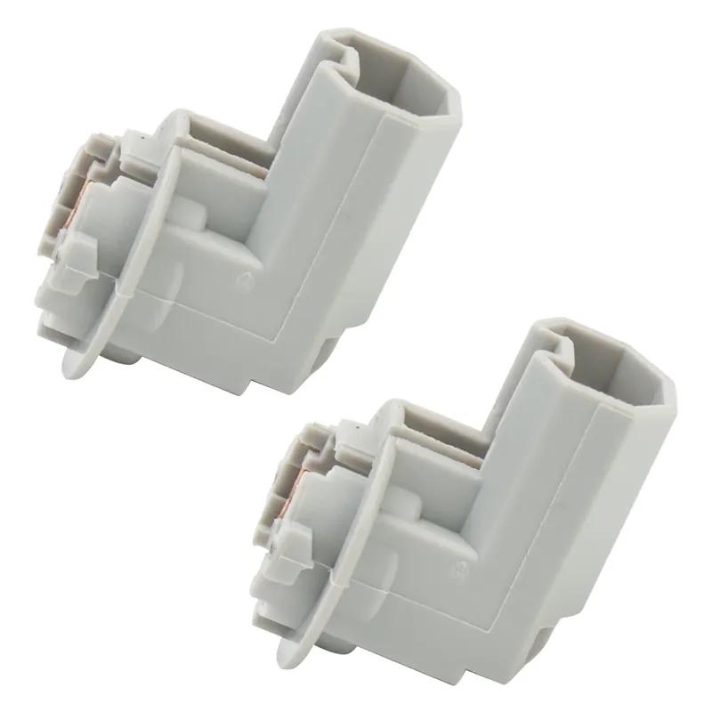 1 Pair Left & Right Side License Plate Light Adapter Number Plate Lamp Holder 8127502080 for Corolla E12 Corolla Verso 2004-2009