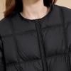 Women's Round Neck Quilted Down Jacket