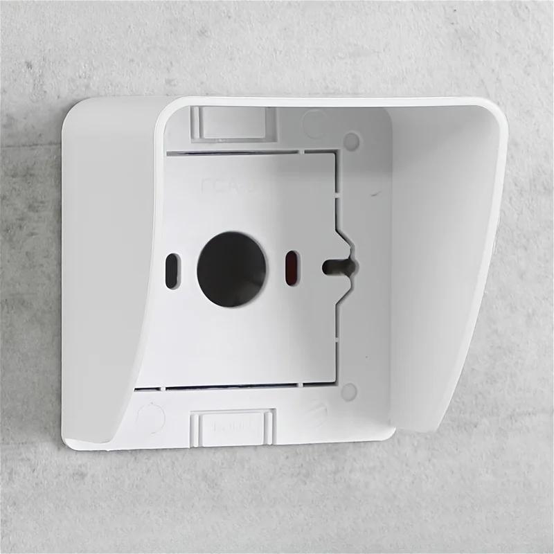 1pc Outdoor Socket Cover - Waterproof, UV-Resistant, Durable PC Plastic Protective Shell for Outdoor Use, Easy Installation