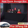 מחיצה לתא מטען אחורי עבור XPeng G6 2025 2025 2025 שדרוג רכב מארגן מחיצה צדדית לתא מטען קופסת אחסון פנימית לתא מטען חלקי רכב