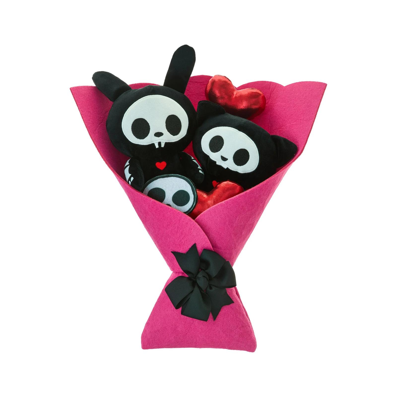Плюшевый букет ко Дню святого Валентина, подарок на День святого Валентина