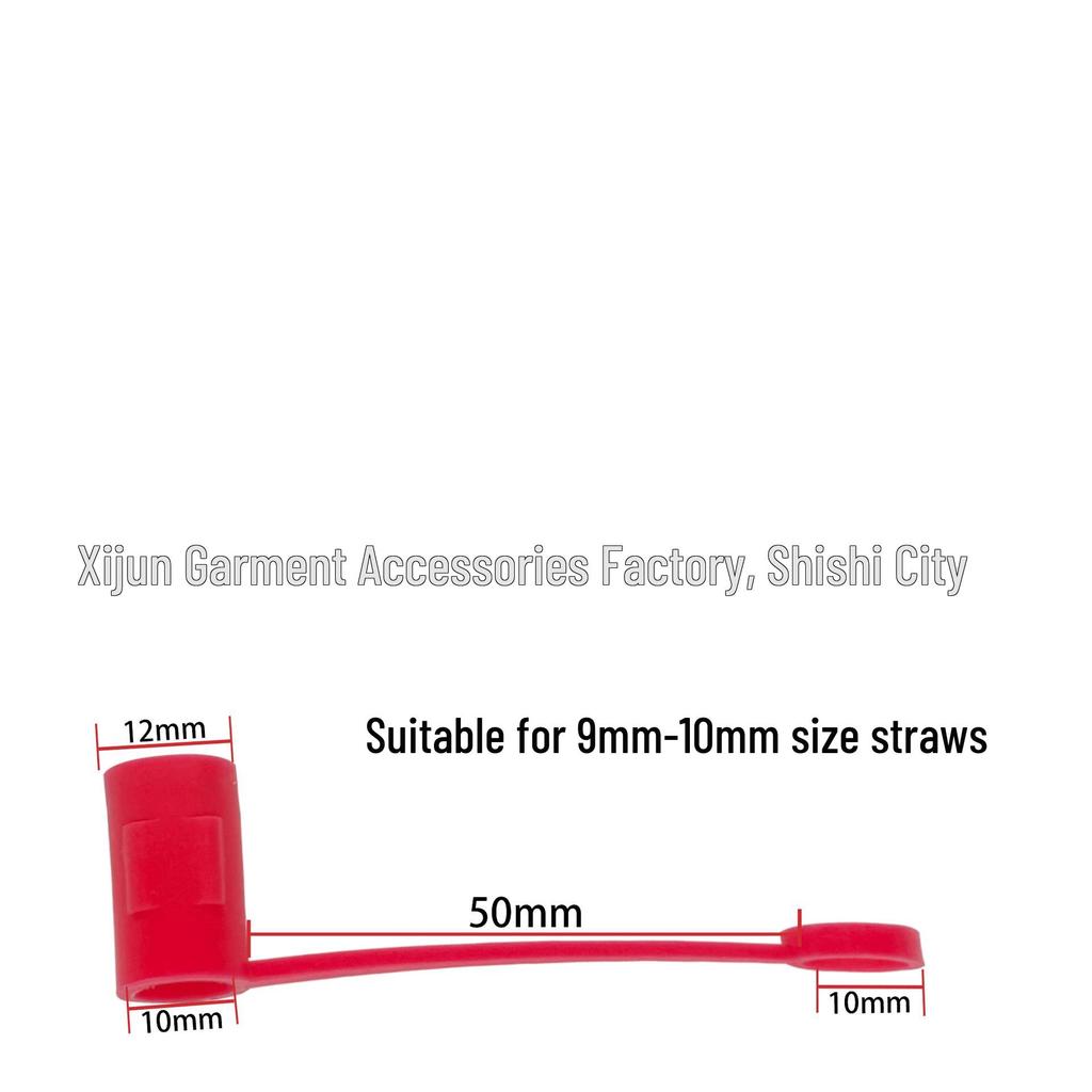 Detachable Silicone Straw Caps: Food Grade, Fits 8MM & 10MM, Dust Cover Included