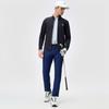 FILA Golf Series Comfortable Soft Knitted Long Sleeve Jacket Men jackets Legendary-Blue A11M445504F-NV