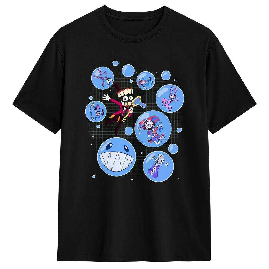 Amazing Circus Jax TADC Rabbit T Shirt Men's Pure Vintage T-Shirts Crewneck Tee Shirt Short Sleeve Clothes New Arrival
