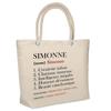Sac de plage - PLANETEE - isotherme Simonne Définition - Coton - Grande contenance - Imprimé en France