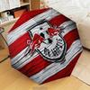 Leipzig Soccer Crest Automatic Folding Umbrella - 8-Rib Travel Umbrella with Auto Open/Close & Portable Gifts for Holidays or Birthdays