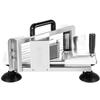 Commercial Tomato Slicer, 3/8 Inch Tomato Cutter Slicer, Stainless Steel Heavy Duty Tomato Slicer Machine, Manual Tomato Slicer with Non-slip Feet,