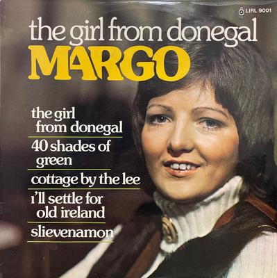LP Record MARGO - The Girl From Donegal LIRL9001 IRL Records, Re 1975 Ireland Country Used