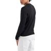 Armani Exchange Solid Color Crew Neck Knitted Sweater Men Sweater Black 8NZM6A-ZM1HZ-1200