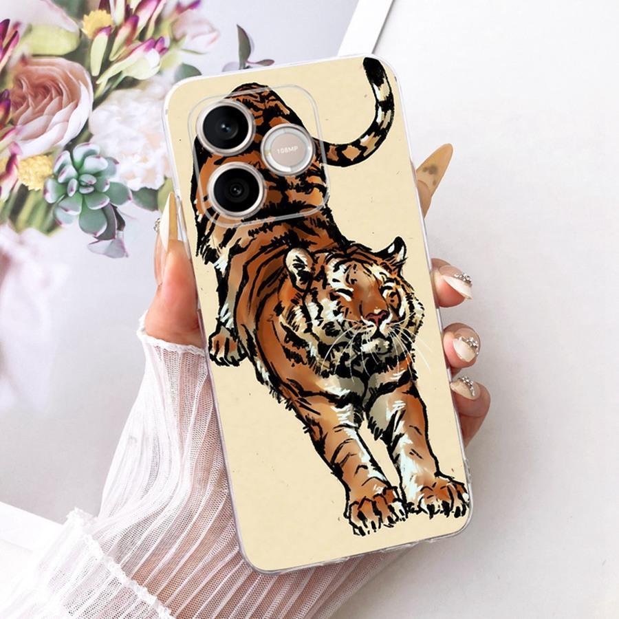 For Honor 600 Lite Case transparent Bow Painted Soft Silicon Cover for Honor 500 Smart 600Lite LNA-NX1 Protective Phone Capa