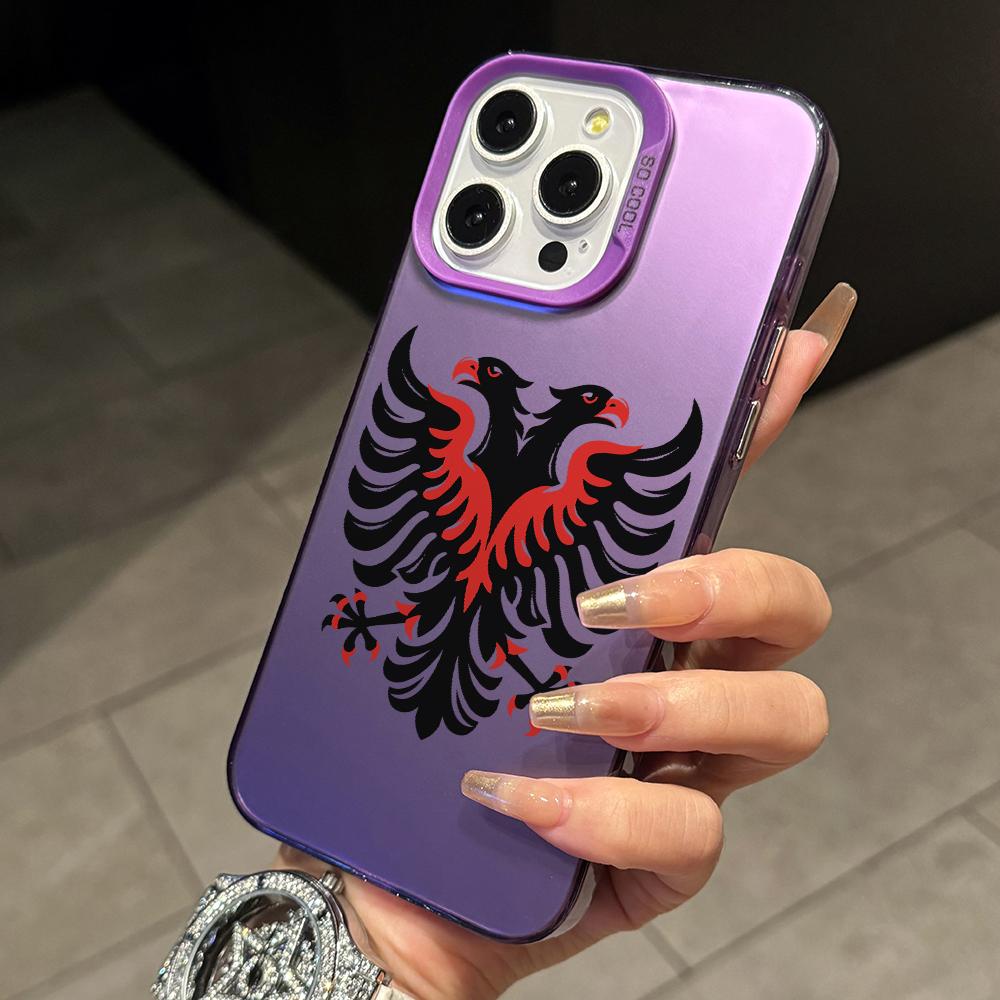 

Albanian Eagle Phone Case for Oppo Realme 14 13 12 11 10 9 C75 C65 C63 C55 C53 C51 C35 C33 Pro Plus 4G 5G Hard Cover realme C33
