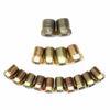 Zinc Steel Brake Line Tubing Kit 3/16 Inches Od 25 Ft Coil Roll With 16Pcs Gold