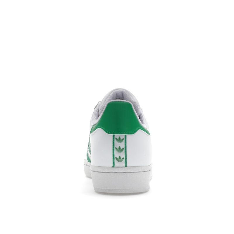 Adidas Superstar White Green Unisex Sneakers Cloud-White IE9047