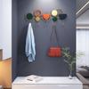 Strong Bearing Capacity Iron Hanging Clothes Hook Rust-proof Punching Installation Wall Hanging Hook Creative Wear-resistant