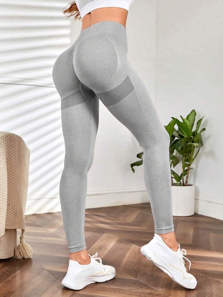 Peach Lift Yogahose mit hoher Taille für Damen – schnelltrocknend, nahtlos, enge Passform