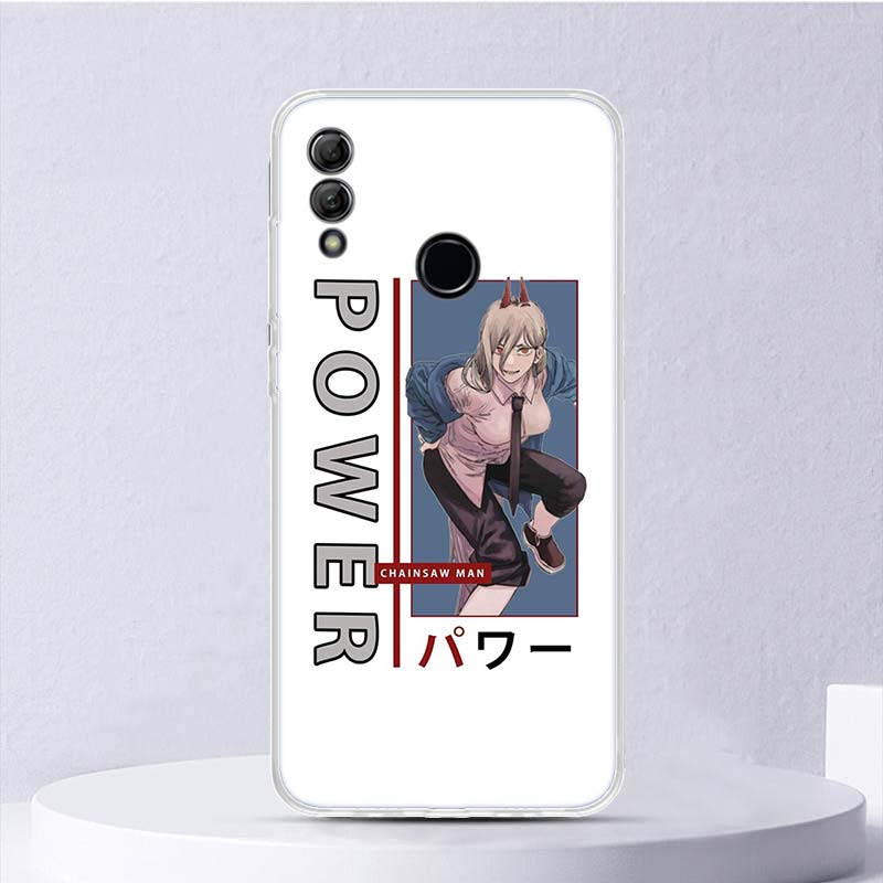 

Chainsaw Man Anime Soft Case For Huawei P Smart Z Y5 Y6 Y7 Y9S 2019 Phone Cover Honor 10 Lite 9 9X 8X 8A Pro 8S 20i Coque Shell Honor 50