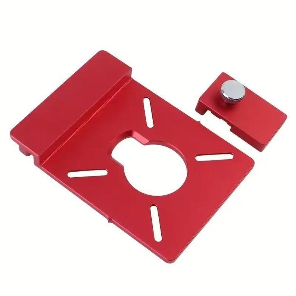 Aluminum Alloy Track Saw Adapter with limiter Routing Guide Rail Track Woodwork Cutting