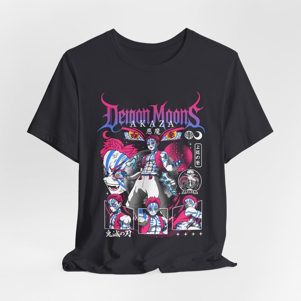 Demon Moons Graphic Tee Unisex TShirt for Anime Lovers Gift for Gamers S