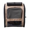 Pet Carrying Backpack Breathable Lightweight Portable Cat Travel Carrier Bag with Side Pocket for