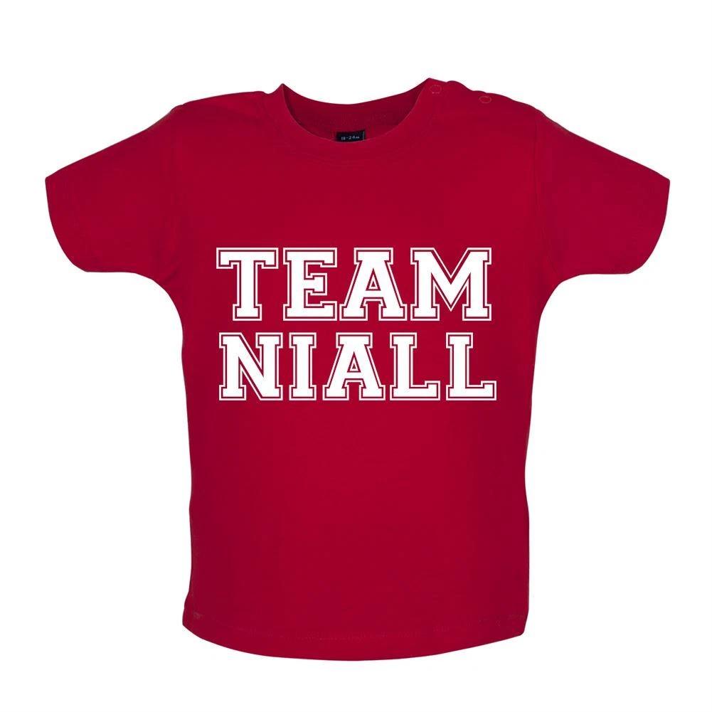 Team Niall - Baby T-Shirt / Babygrow - Music Musician Gig Tour Love Singer Song 140