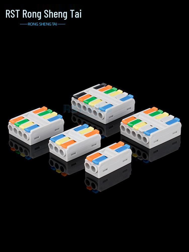 6-Square High-Power Push-Type Wiring Terminal Connector