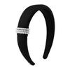 Pearl Hairband: Elegant High-Top Sponge Headband with French Chic Style