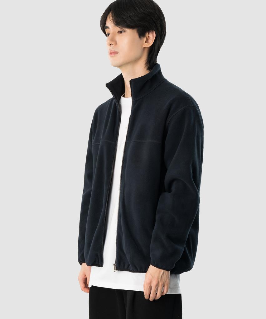 Armedes Unisex Fleece Straight Zip-Up Jacket Ar-609 (3 Colors)
