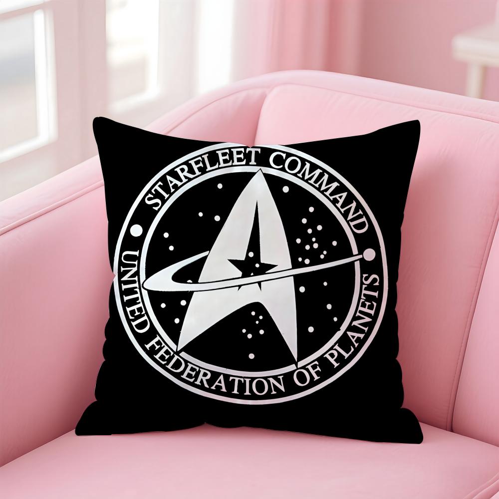 S-Star T-Trek Ship Cushion Cover Home & Car Multi-Scene Pillow Cover - Reversible, Soft & Durable For Daily Use