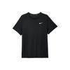 Nike T-shirt con Logo Monocolore Uomo Top Nero DV9316-010