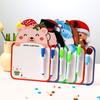 Double-Sided Erasable Drawing Board - Christmas Gift for Kids, Educational Doodle & Writing Board for Primary School Students