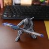Creative 3D Printing Warrior Ornaments Funny Pen Holder Ninja Ornaments  Home Decor