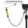 4PCS ABS Stainless Steel Night Fishing Alarm Fishing Swing Bite Alarm  For European Carp Fishing