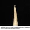 Violin Bow Horsehair Mongolian Musical Bow Hair Replacement Natural White Violin Bow Hair for Violin Cello Accessories