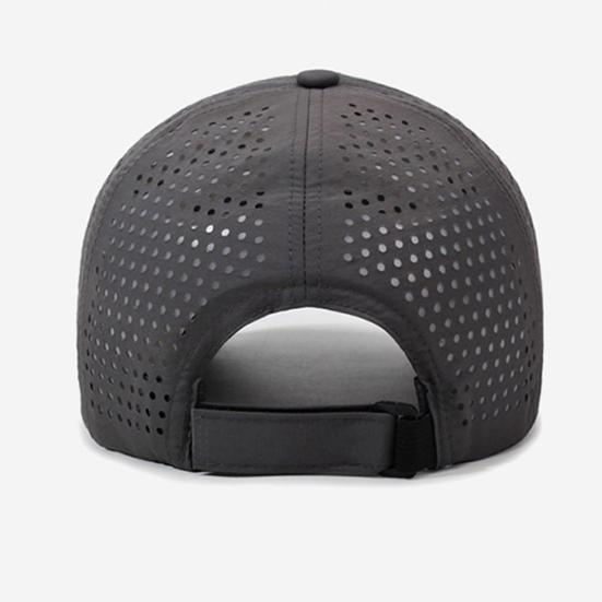 Baseball Hat Quick-Drying Fabric UPF Sun Protection Adjustable Back Buckle Breathable Mesh