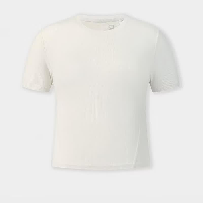 FILA Women s Fitness Short Sleeve Knit Two-Piece Set XL