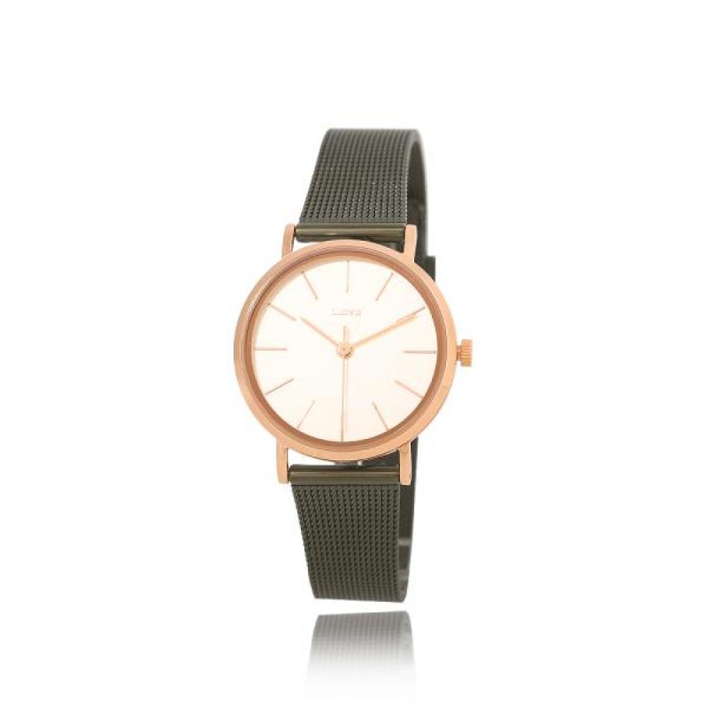 

LLOYD Lmate Signature Forest Khaki Mesh Watch LL2G19507MGM