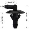 2 Teile/satz Auto Scheibenwischer Waschmaschine Schlauch Anschluss Für Mercedes-Benz Dodge Freightliner Sprinter 2500 3500 MB100 MB140 Auto