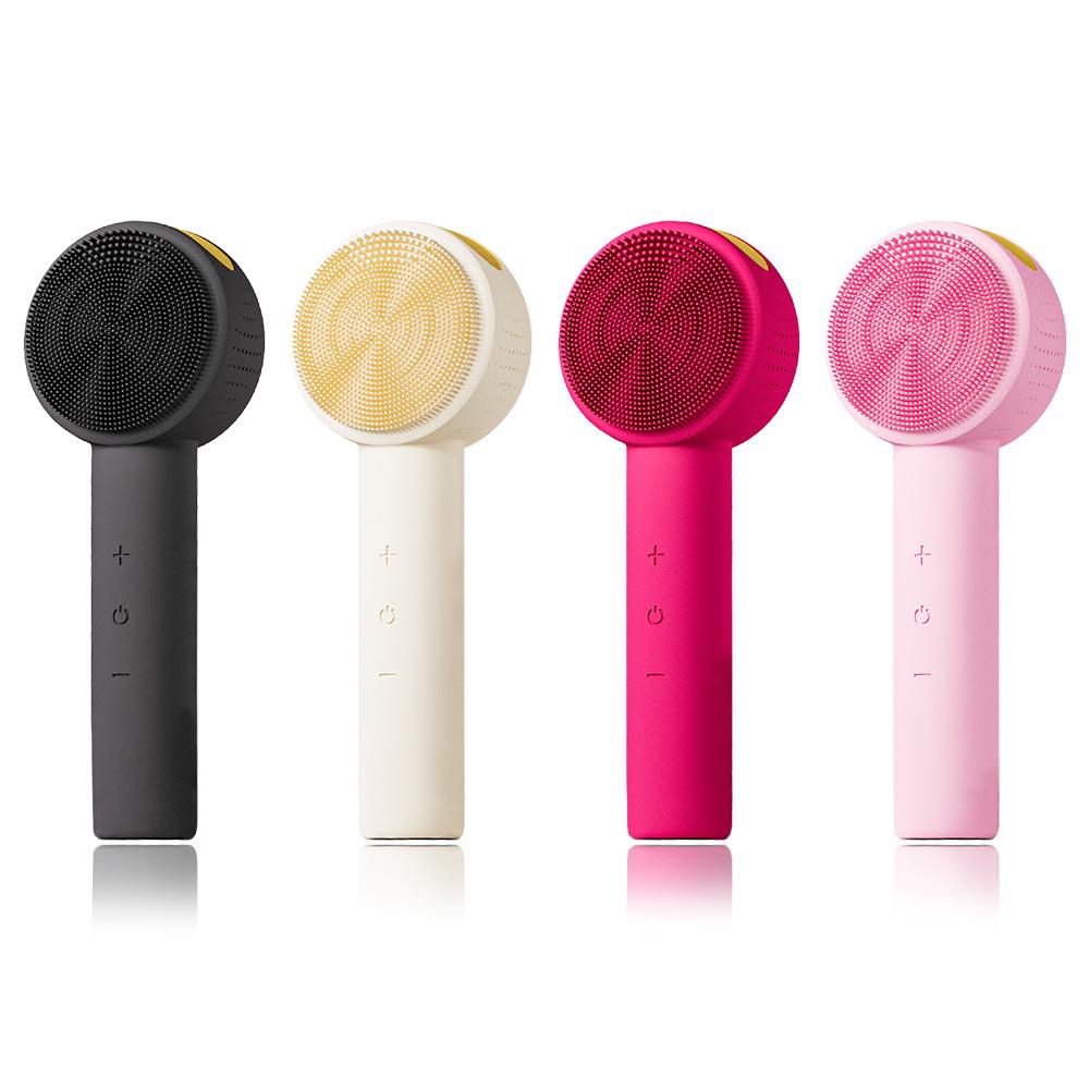 Professional Electric Face Cleansing Brush Set IPX7 Waterproof Sonic Vibrating Exfoliator for Deep Cleaning & Makeup Removal