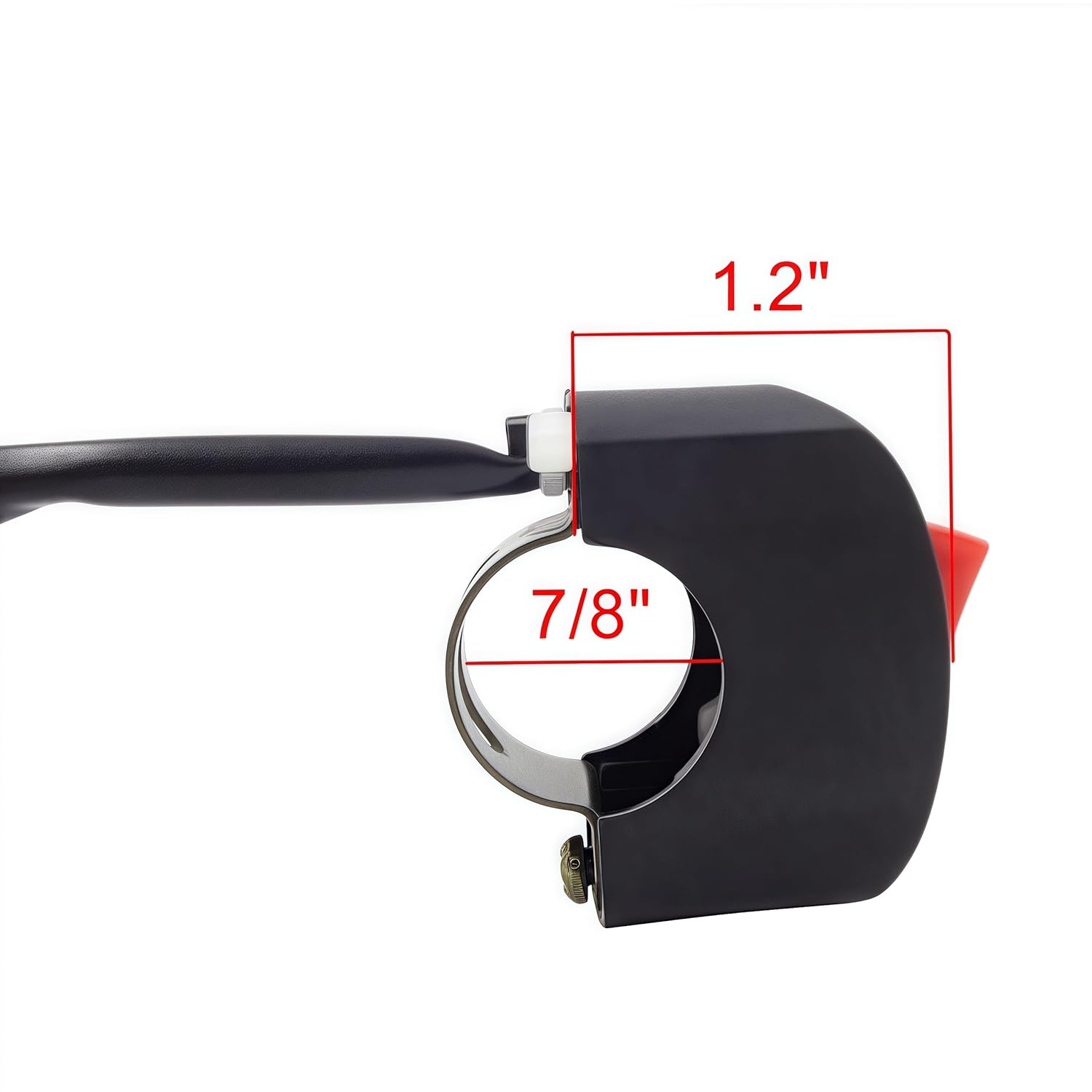 7/8   22mm Handlebar Kill On Off Switch Compatible with Coleman CT100U CT200U CT200U-EX BT200X, Headlight Fog Light Start Ignition On/Off Switch for