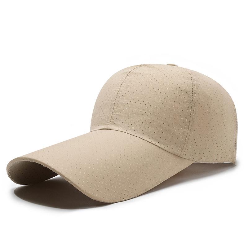 Kapelusz z przedłużonym rondem, szybkoschnący, z perforowaną gładką deską zapewniającą oddychalność, outdoorowy kapelusz przeciwsłoneczny dla mężczyzn i kobiet