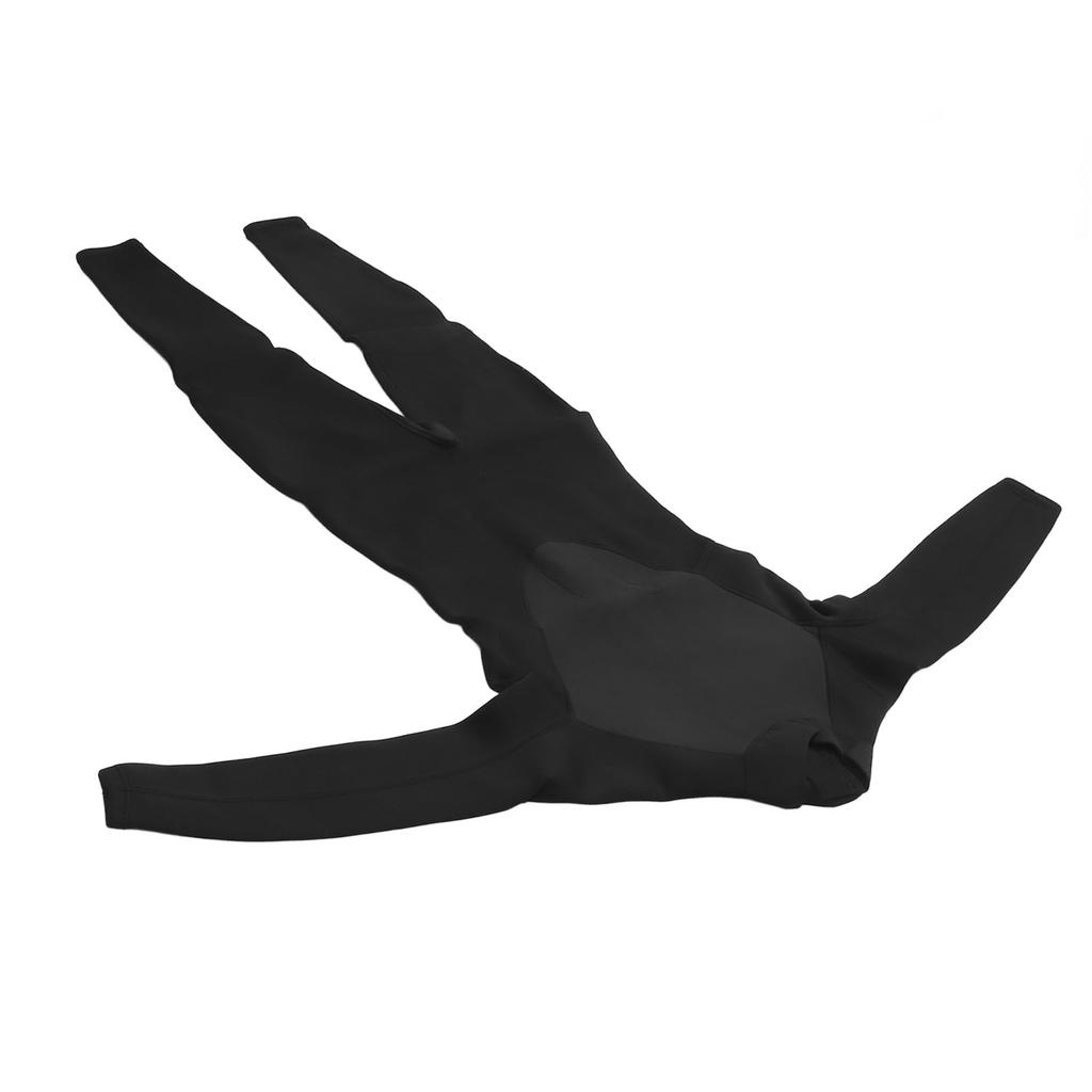 3mm Neoprene Wetsuit UV Full Body Diving Suit Sleeve Front Zip Wetsuit for Diving Snorkeling Surfing Swimming Black