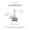 Original Charmscopper Creative Tv Remote Control Pendants Fit Charms Platabracelets For Women Jewelry Making Diy Gifts