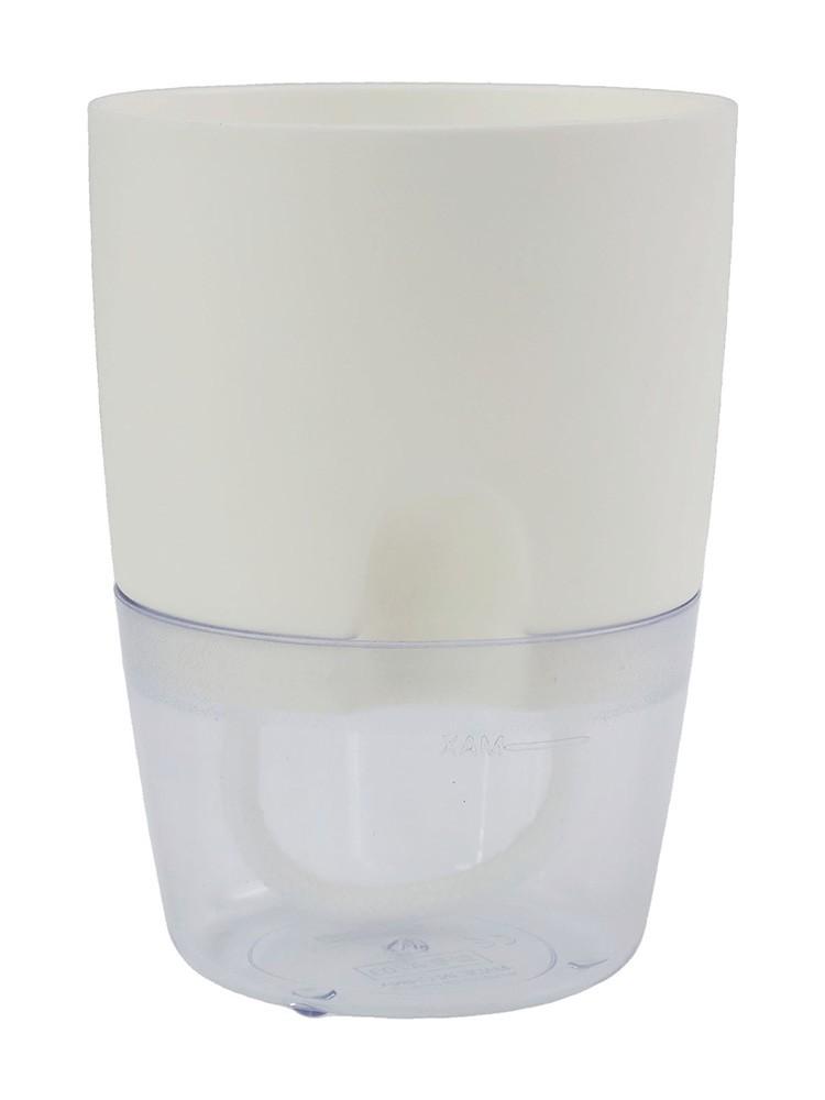 Корзина Горшок для растений Маленький цветочный горшок Фиолетовые горшки Африканский сад белый