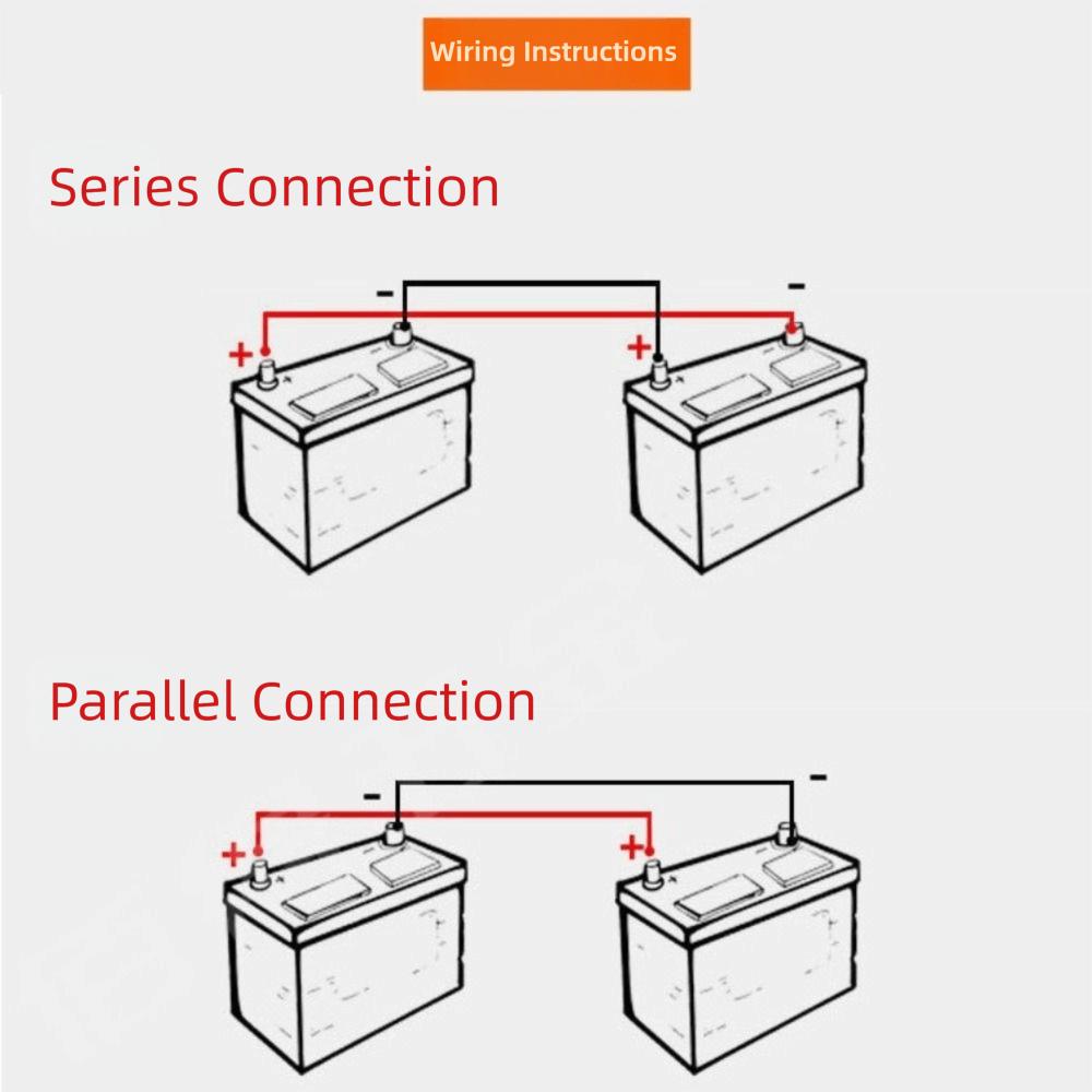 With SC Terminals Battery Inverter Cable 5AWG Car Inverter Wire New Stranded Copper Cord