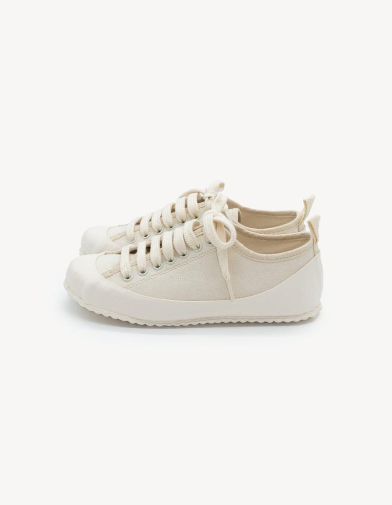 North Sea Clothing Marine Type 2 Lace-Up Deck Shoes Ecru